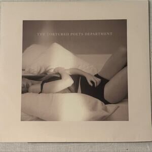 Taylor Swift | TTPD Tortured Poets Department vinyl "The Manuscript" Ghost white